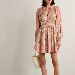 Zimmerman tallow mini dress